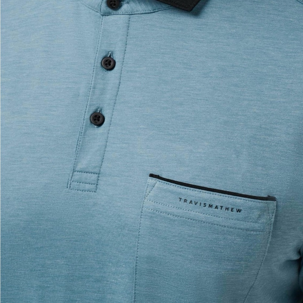 Men’s Travis Mathew Golf Featherweight Pocket Polo Small MSRP $105 - Picture 6 of 7